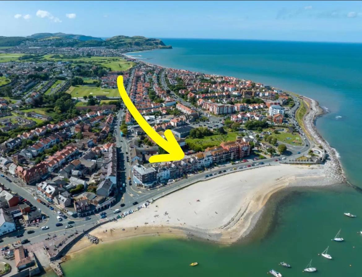 Apartment Stunning 2 Bedroom Ground Floor Sea View Rhos-on-Sea